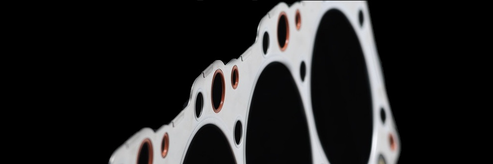 Cylinder head gasket for truck engine by Spesso Gaskets